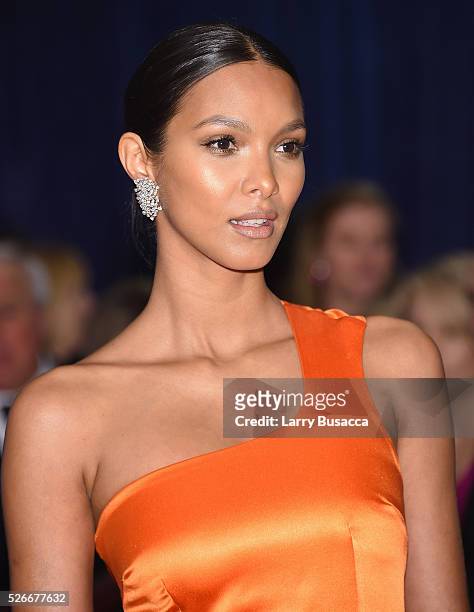 Model Lais Ribeiro attends the 102nd White House Correspondents' Association Dinner on April 30, 2016 in Washington, DC.