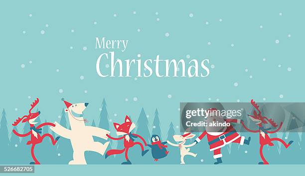 illustrations, cliparts, dessins animés et icônes de danse de noël - christmas bear