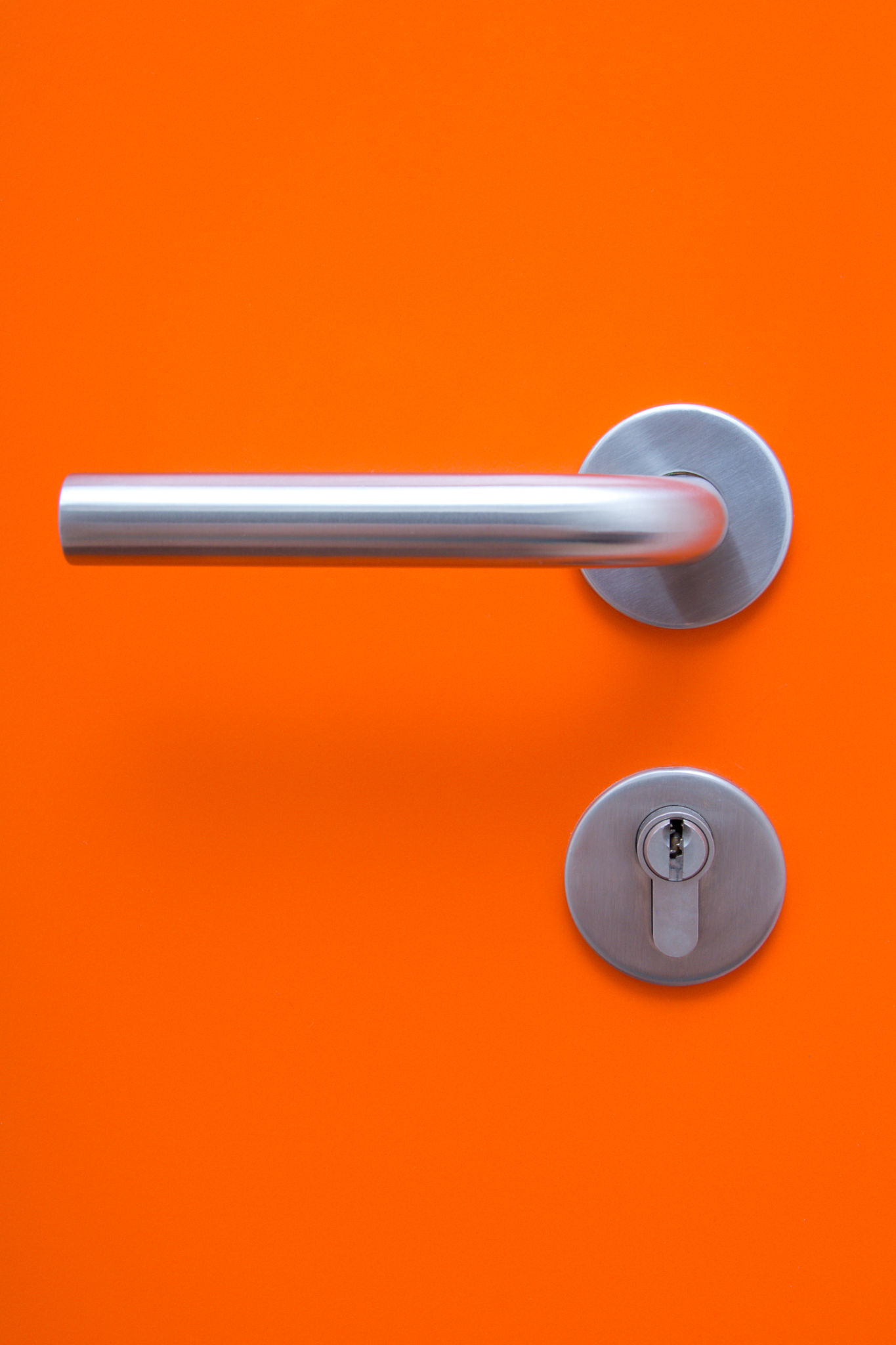 door handle closeup