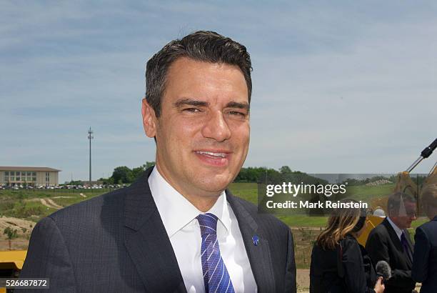 Manhattan, Kansas. 5-27-2015 Congressman Kevin Yoder at todays NBAF groundbreaking ceremony. Credit: Mark Reinstein