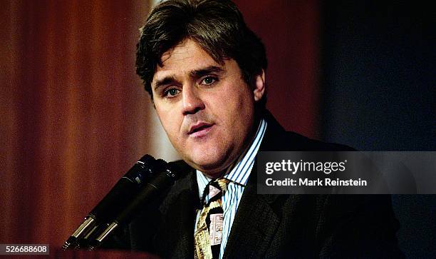 Washington, DC. Jay Leno at the National Press Club luncheon. Leno Is an American comedian, actor, writer, producer, voice actor and television host....