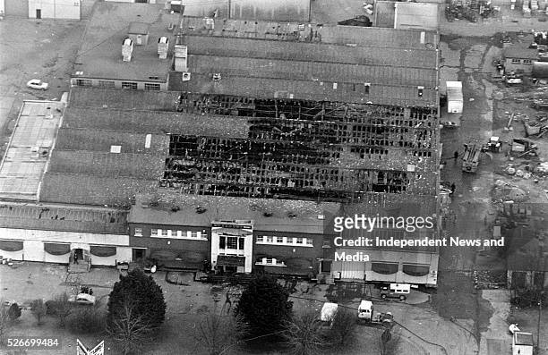 The Stardust nightclub in Artane which went on fire on the morning of the 14/2/1981, St. Valentines Day, killing 45 young people. .
