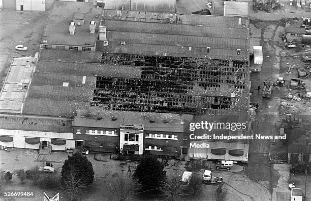 The Stardust nightclub in Artane which went on fire on the morning of the 14/2/1981, St. Valentines Day, killing 45 young people. .
