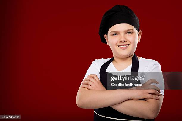 chef child - bird chefs hat stock pictures, royalty-free photos & images