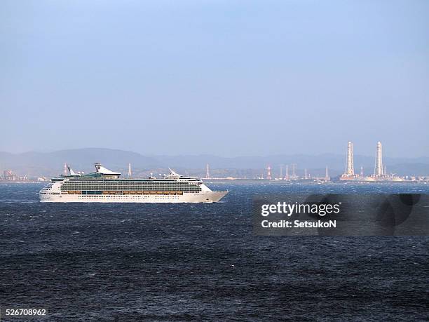 mariner of the seas cruises auf die bucht von tokio. - 外国 stock-fotos und bilder