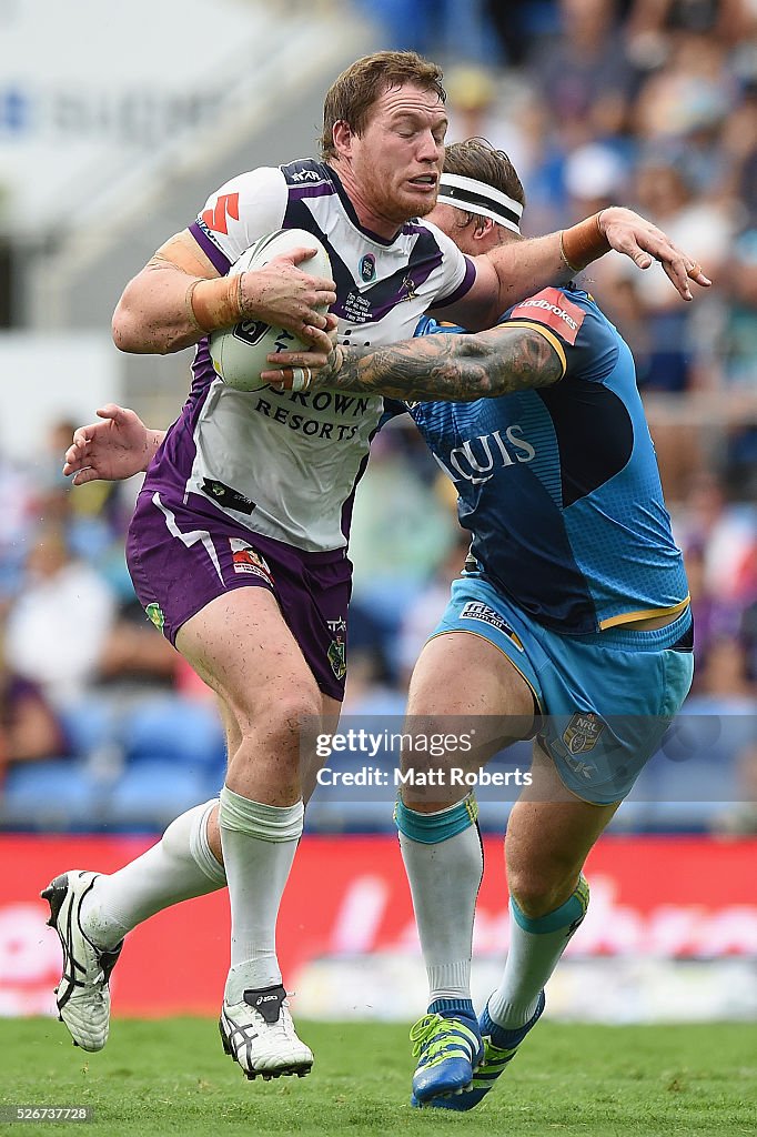 NRL Rd 9 - Titans v Storm