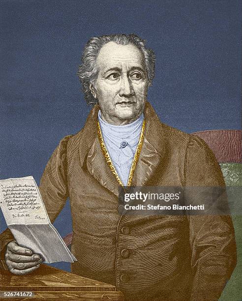 Goethe German 426 Johann Wolfgang Von Goethe Portrait Stock Photos, High-Res Pictures ...