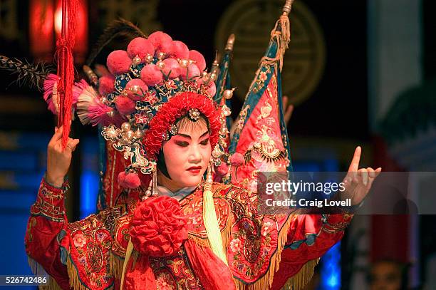 Chinese Opera Performer in Chengdu