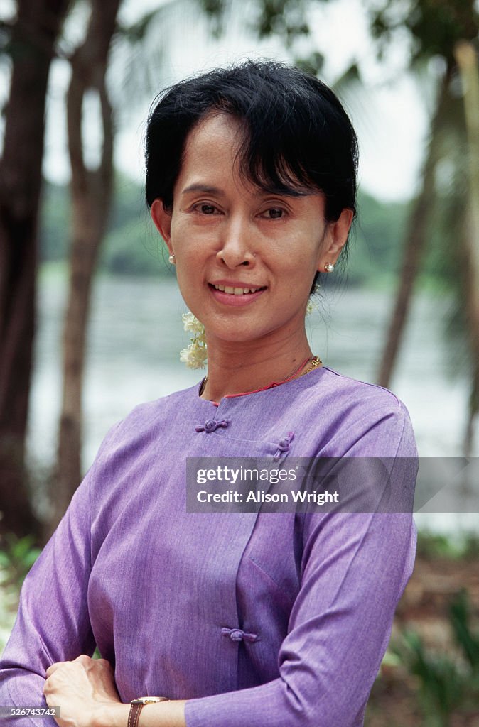 Myanmar Activist Aung San Suu Kyi