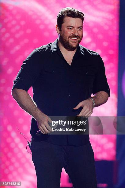 Singer Chris Young performs onstage during the 2016 iHeartCountry Festival at The Frank Erwin Center on April 30, 2016 in Austin, Texas.