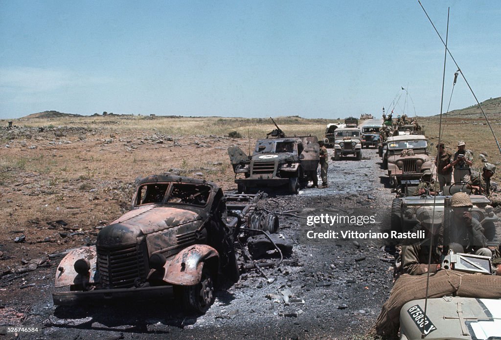 Israeli Military Convoy