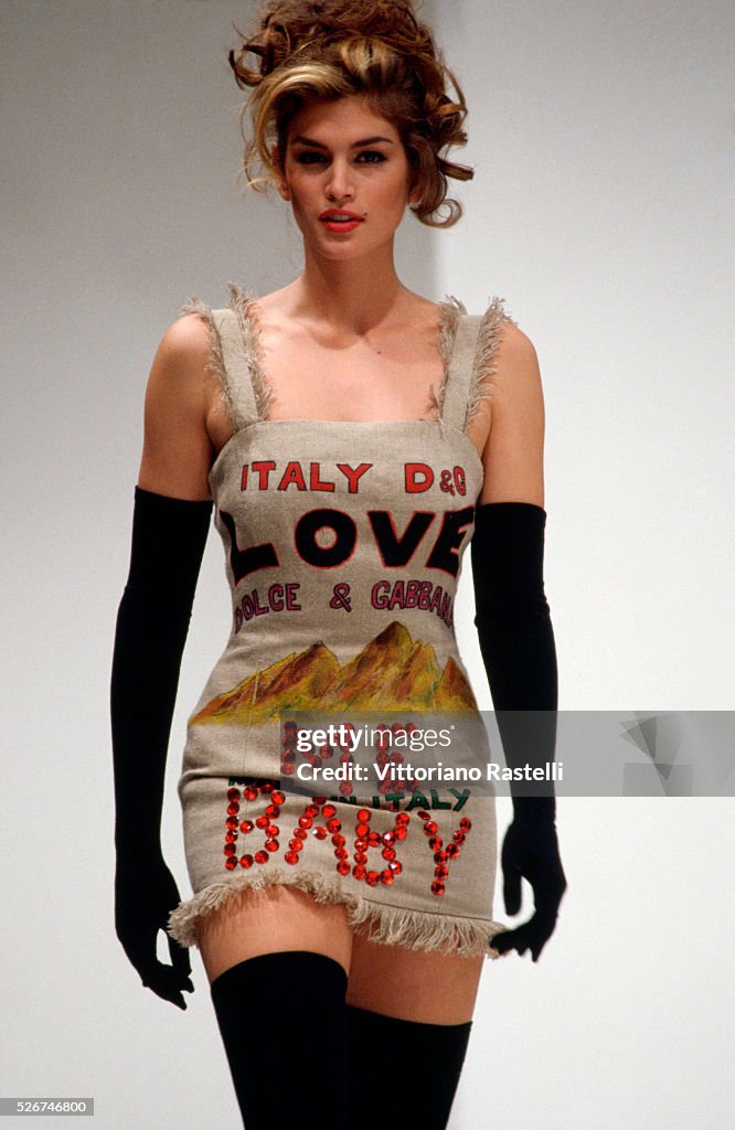 Cindy Crawford at Fashion Show