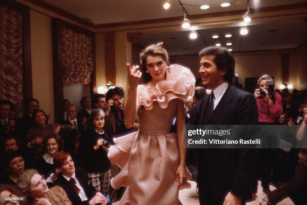 Brooke Shields at Fashion Show