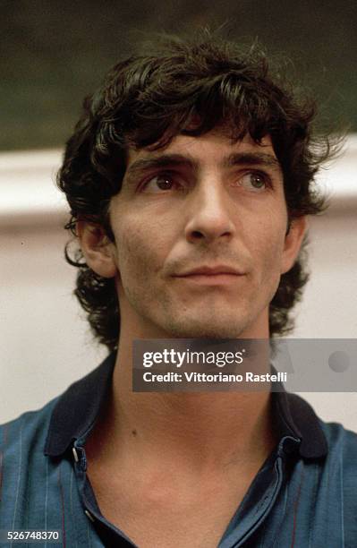 Italian soccer player Paolo Rossi.