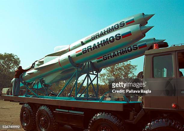 The Brahmos supersonic cruise missile was developed as a joint venture between India and Russia. This 8 meter long missile is the fastest cruise...