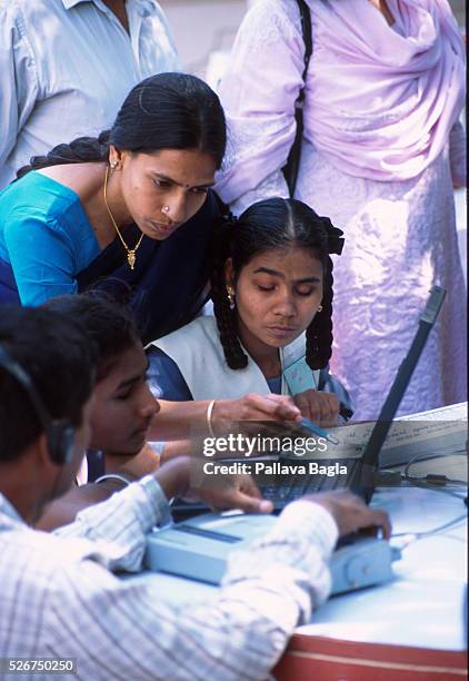 5,564 Indian Student On Computer Stock Photos, High-Res Pictures, and ...