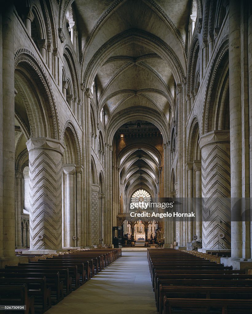 Nave of Durham Cathedral