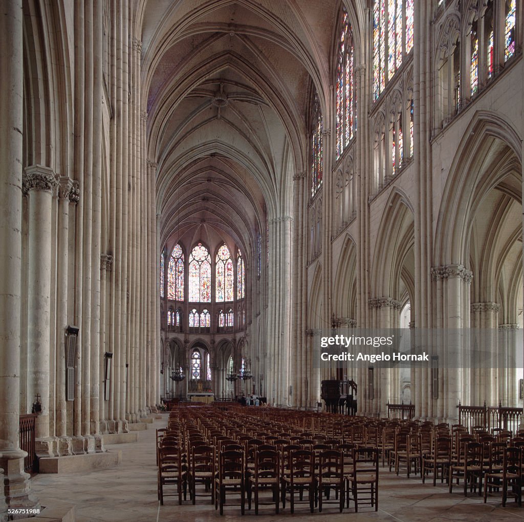 Nave of Troyes Cathedral