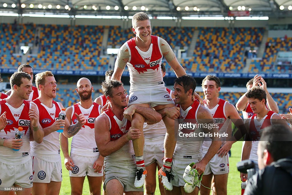 AFL Rd 6 - Brisbane v Sydney