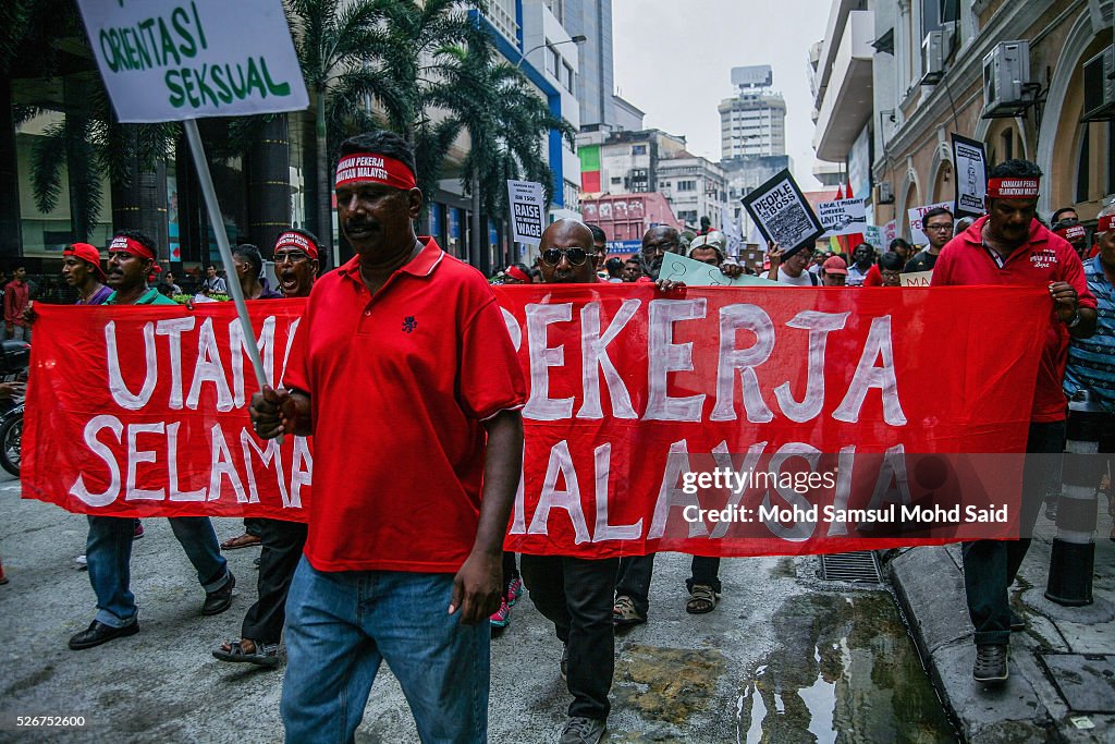 May Day Protest In Malaysia