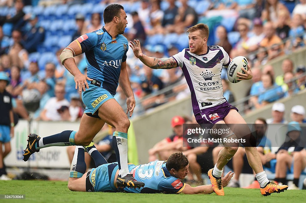 NRL Rd 9 - Titans v Storm