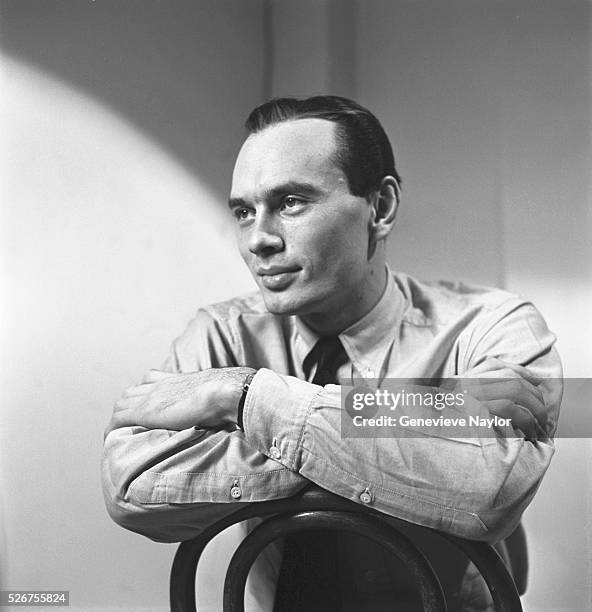 Yul Brynner on Backwards Chair