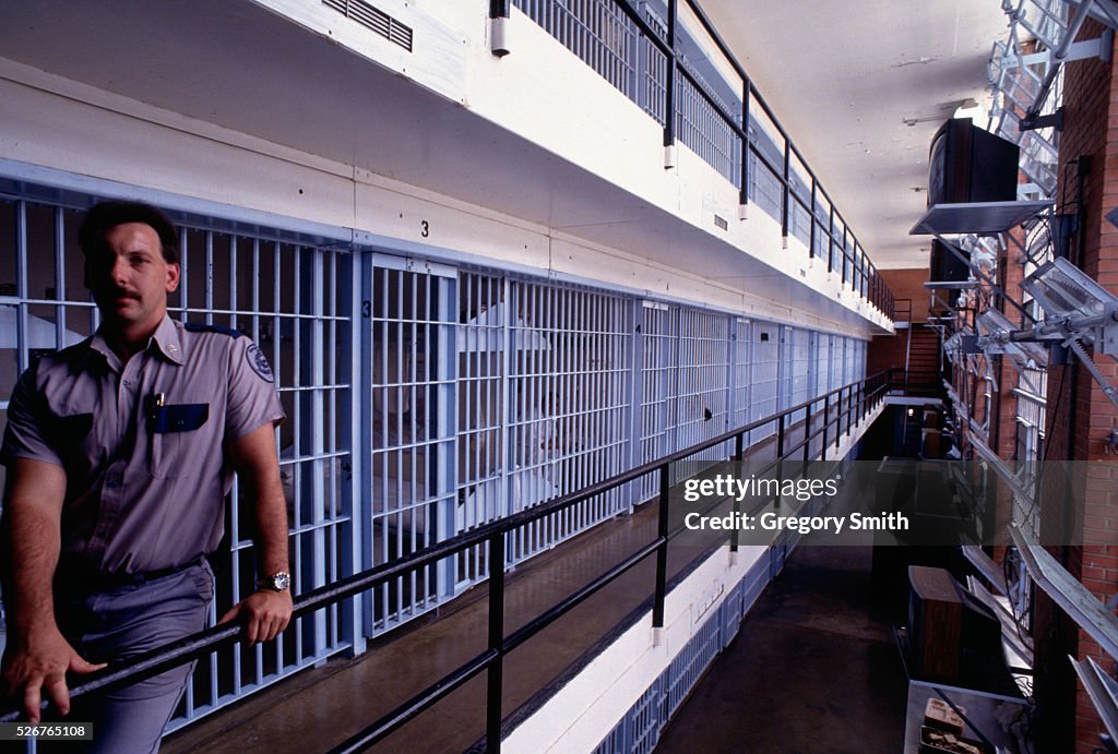 Guard Working on Ellis Unit Death Row