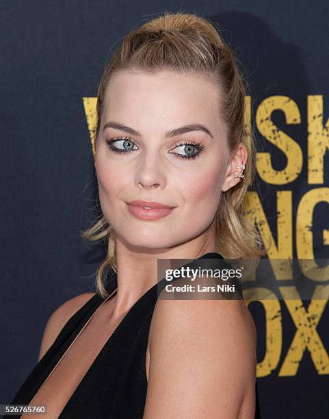 Margot Robbie attends the "Whiskey Tango Foxtrot" New York Premiere at the AMC Loews Lincoln Square 13 in New York City. �� LAN