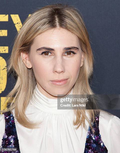 Zosia Mamet attends the "Whiskey Tango Foxtrot" New York Premiere at the AMC Loews Lincoln Square 13 in New York City. �� LAN