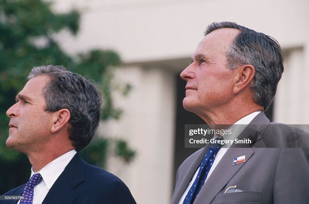 George C. Bush George W. Bush attends the Texas State Fair with his father, former ...