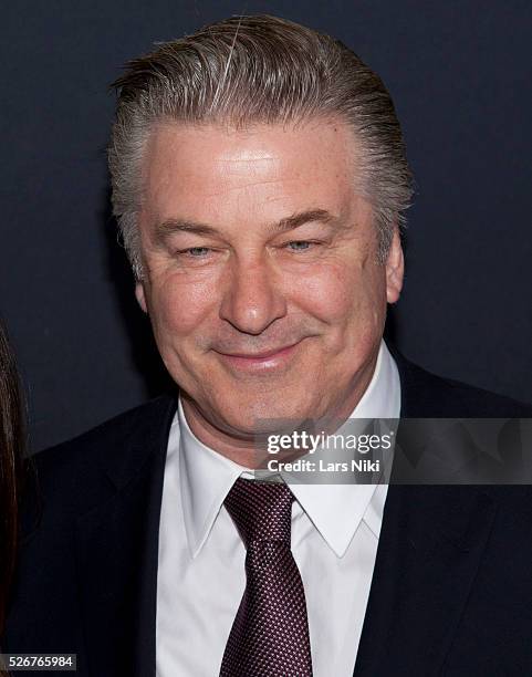 Alec Baldwin attends the "Whiskey Tango Foxtrot" New York Premiere at the AMC Loews Lincoln Square 13 in New York City. �� LAN