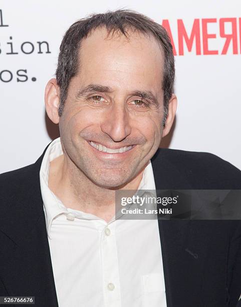 Peter Jacobson attends "The Americans" Season 4 Premiere at the NYU Skirball Center in New York City. �� LAN