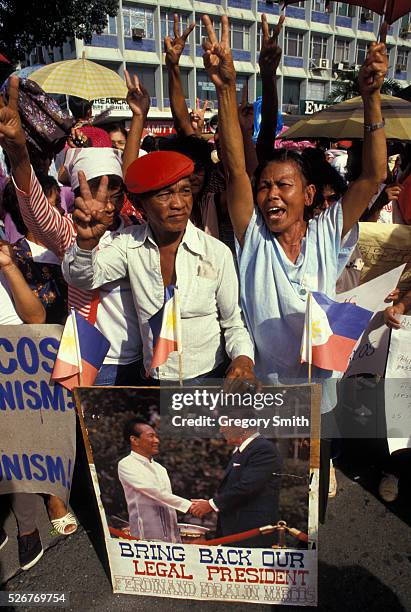 Demonstrations During Elections in Philippines, News Photo
