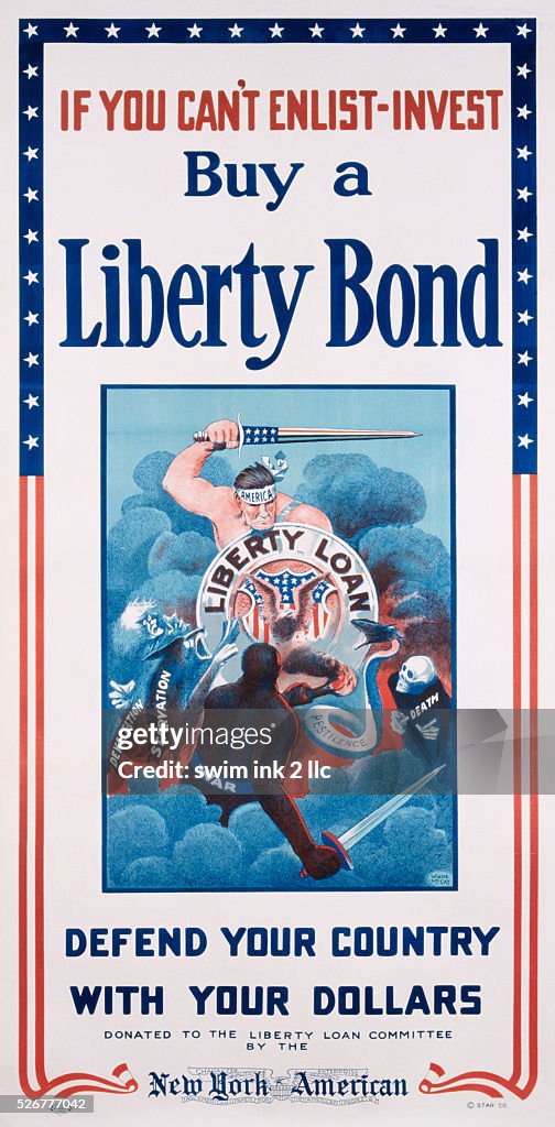 Buy a Liberty Bond Poster by Winsor McCay