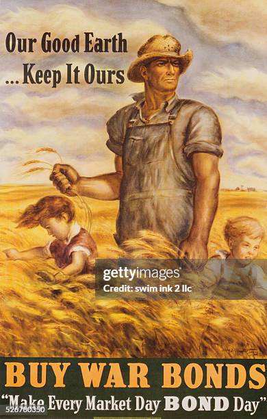 Our Good Earth...Keep it Ours War Bonds Poster by John Steuart Curry