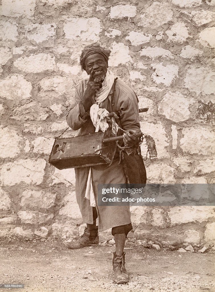 An Algerian musician