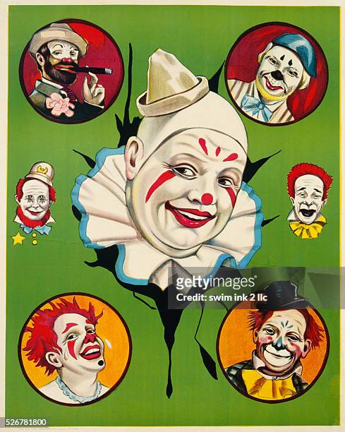 Menage of Clowns Poster