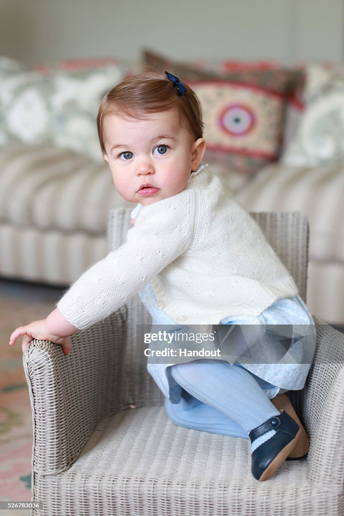 Princess Charlotte - Official Photographs Released Ahead Of First Birthday