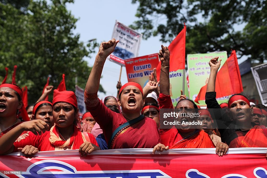 World Labor Day celebration in Dhaka