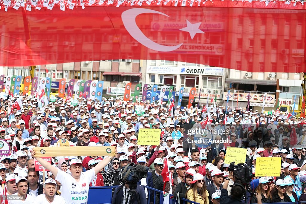 May Day celebrations in Turkey