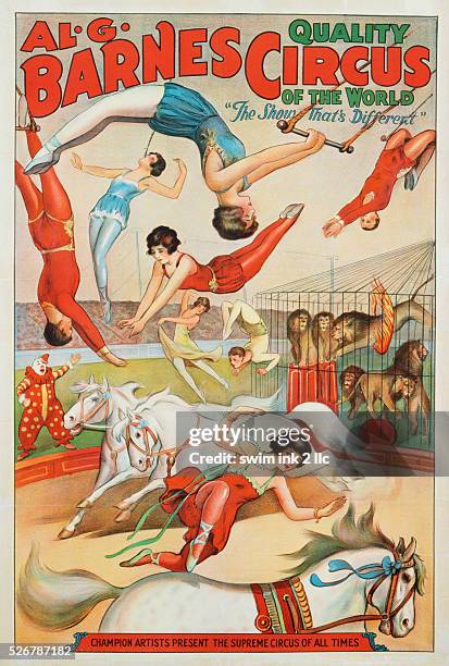 Al G. Barnes Circus - Quality Circus of the World Poster