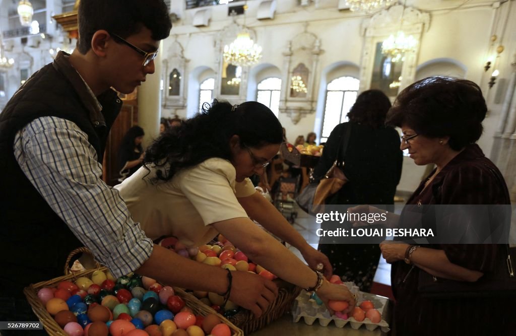 SYRIA-RELIGION-CHRISTIANITY-ORTHODOX-EASTER