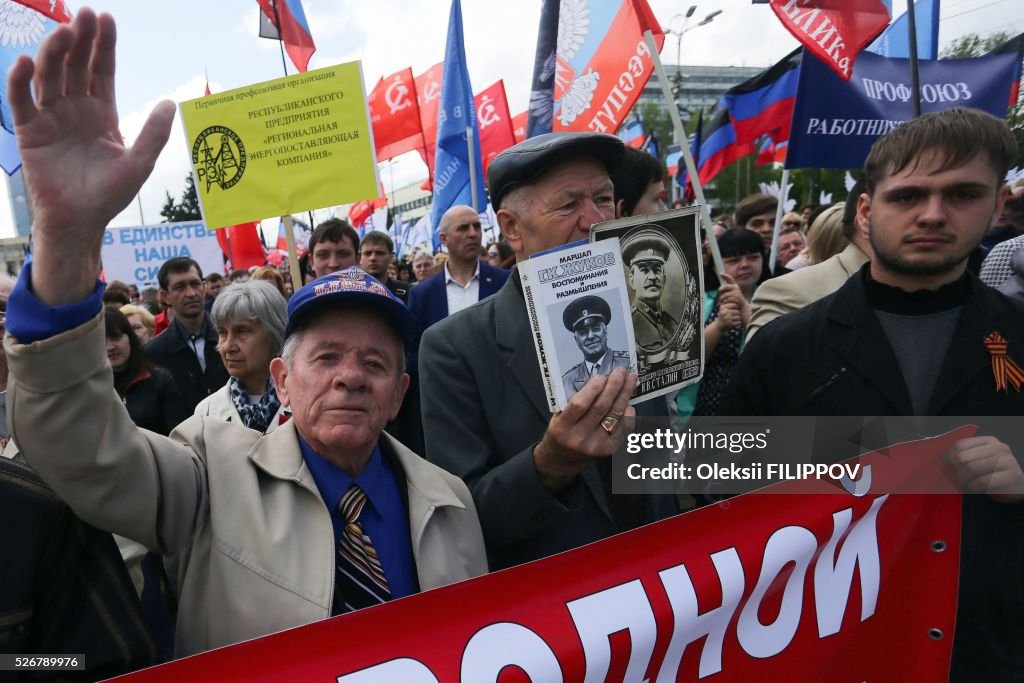 UKRAINE-RUSSIA-CRISIS-LABOUR-DEMO-MAY1