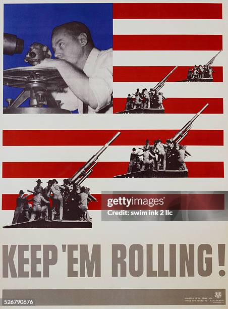 Keep 'em Rolling! Poster by Leo Lionni