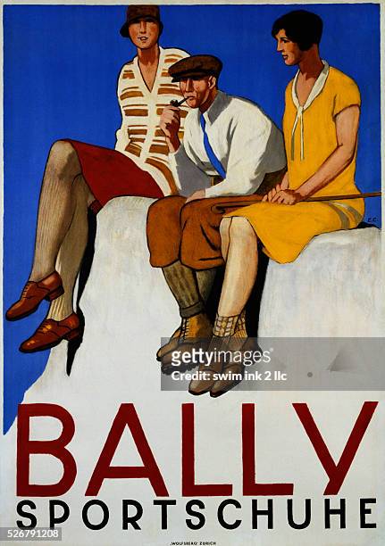 Bally Sportschuhe Poster by Emil Cardinaux