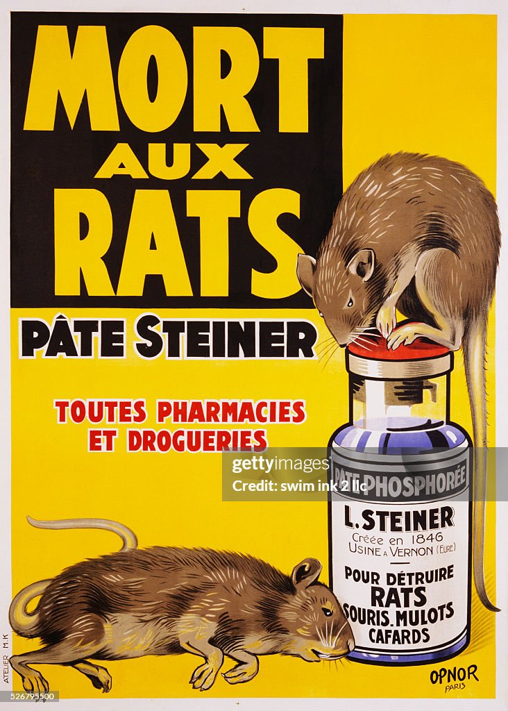 Mort aux Rats Poster News Photo - Getty Images