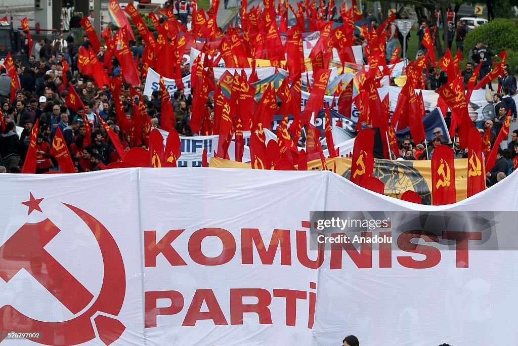 May Day celebrations in Turkey