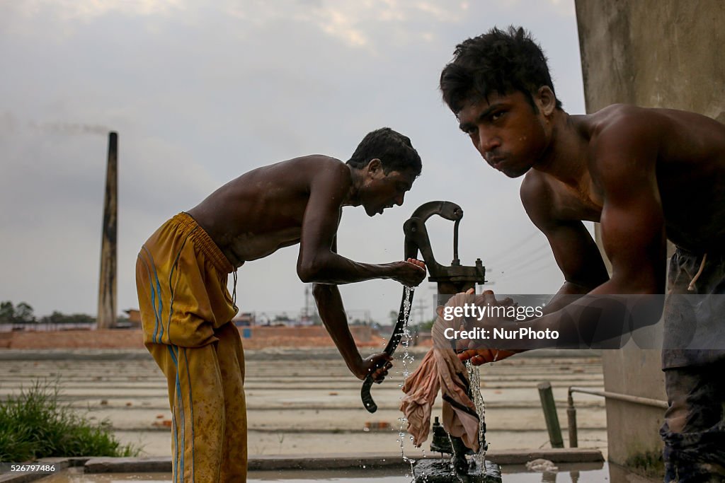 Brickfield in Bangladesh