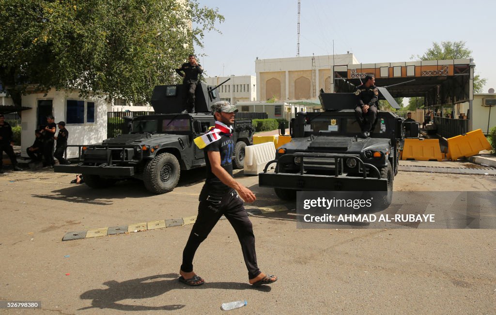 IRAQ-POLITICS-PROTEST-BAGHDAD