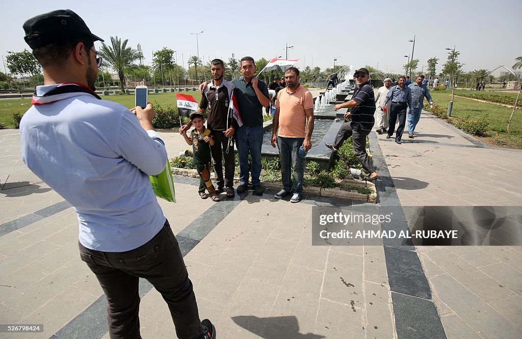 IRAQ-POLITICS-PROTEST-BAGHDAD